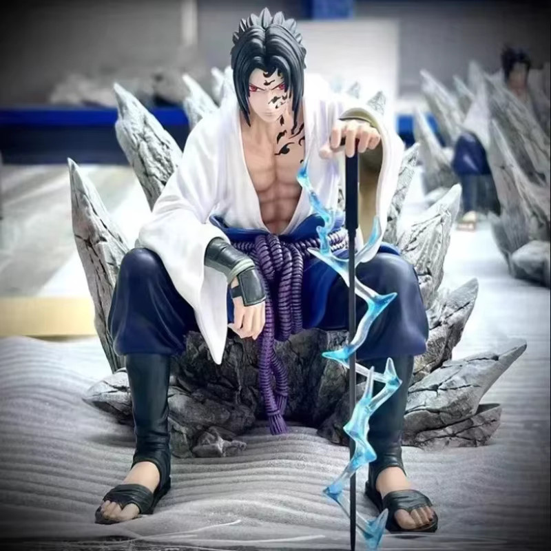 Bandai Naruto Sasuke Kampfmodell, Actionfigur, Kunststoff - Bild 1