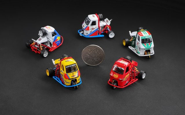 Liberty 64 Umbau von Dreirädern, Druckguss-Modellautos, 1:64, Metall - Bild 1