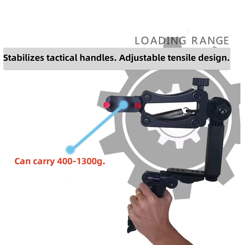 Anti-Shake-Stabilisator Handhalter für DJI Osmo Mobile 7 OM6 OM 5 4 1 2 3 und Zhiyun Gimbal in Schwarz - Bild 4