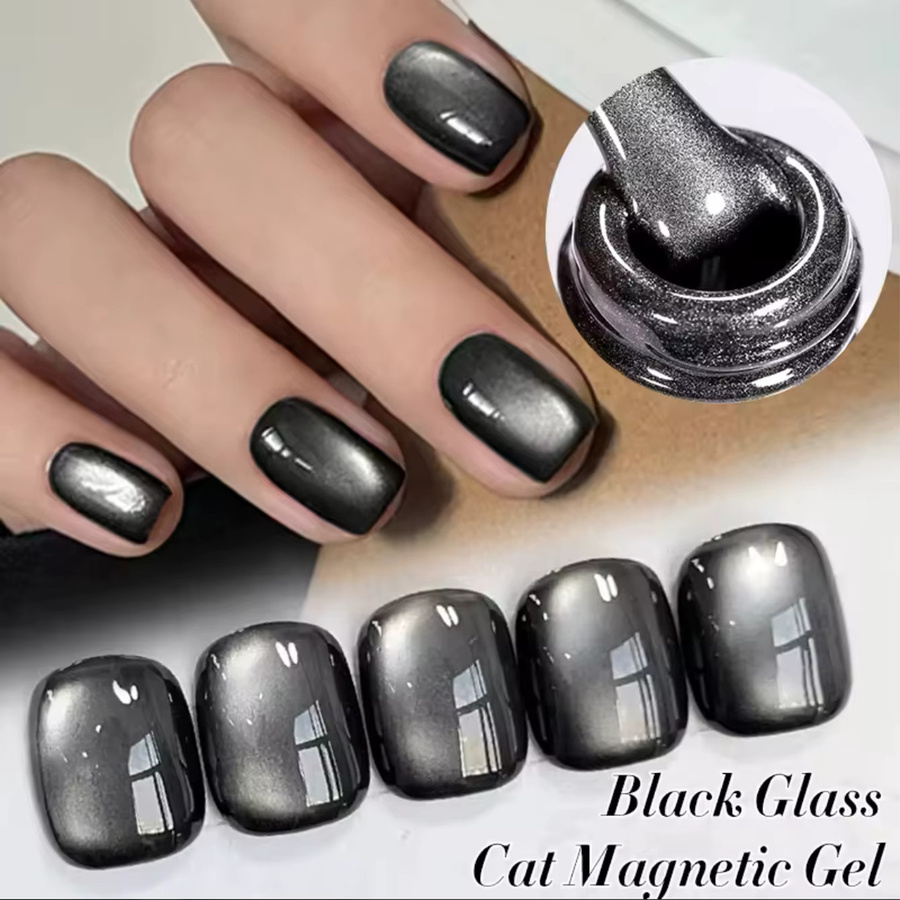 MISS MIANEL Gel-Nagellack, schwarz, 12 ml - Bild 3