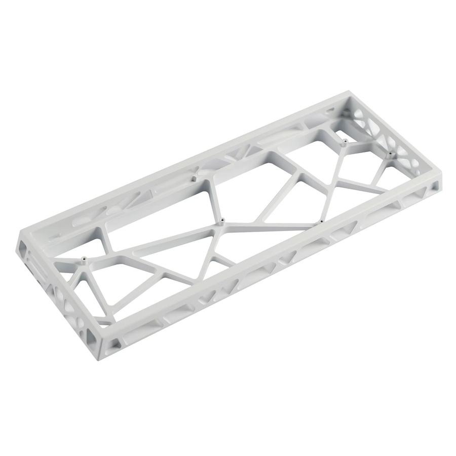 YMDK Hollow60 V3 Aluminiumgehäuse für 60% Tastatur Layouts in Weiß - Bild 1