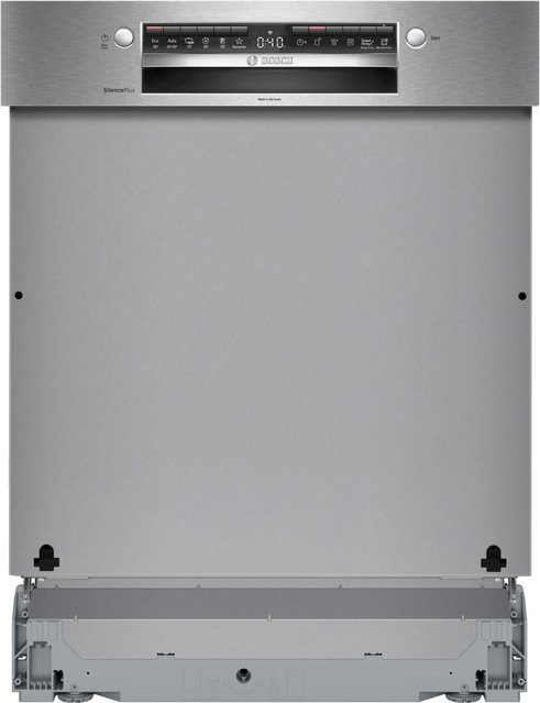 Bosch Teilintegrierter Einbau-Geschirrspüler 60 cm in Edelstahl Silber SMI4HAS07E - Bild 1