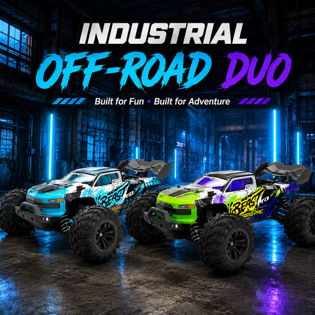 ZNLYRION RC-Buggy, 2,4G-Fernsteuerungsauto, für jedes Gelände - Bild 1