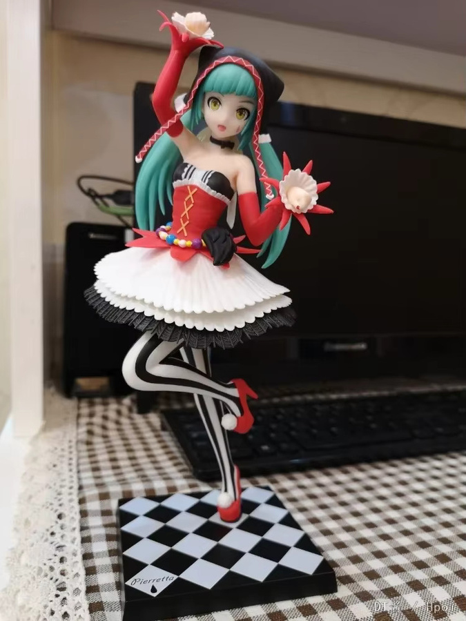 Bandai Hatsune Miku Clown Mädchen Anime Action Figur, 23cm - Bild 2