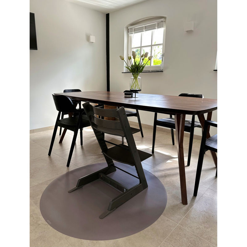Eeveve Bodenmatte für Hochstühle in Grau - Bild 2