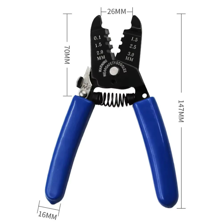 Kapillarrohrschneider und Kupferrohrschere Blau für die Wartung von Kühlgeräten und Reparaturen an 3mm Kupferrohren - Bild 4