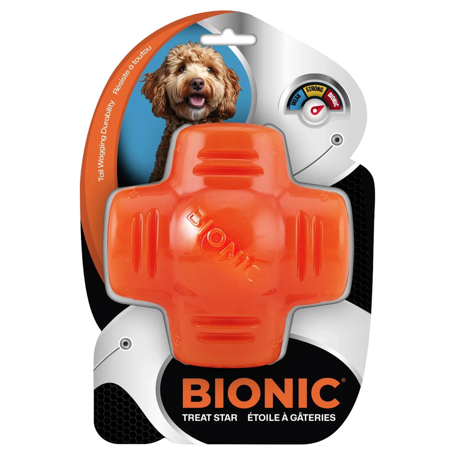 Bionic Hundespielzeug Treat Star Orange - Bild 2