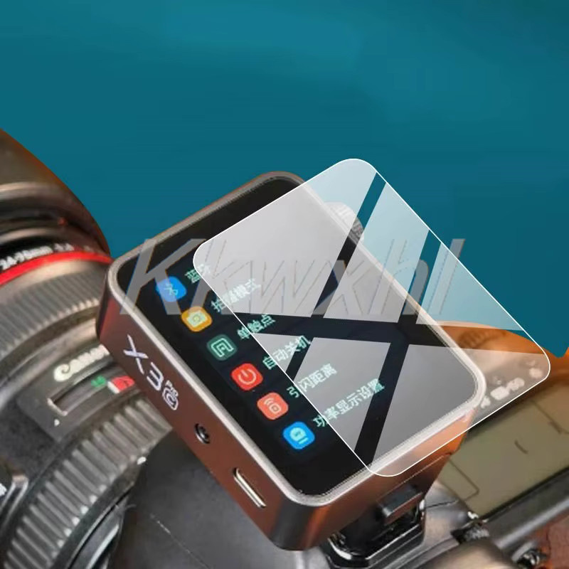 Godox X3 Pro Displayschutz aus gehärtetem Glas 9H HD, transparent - Bild 3