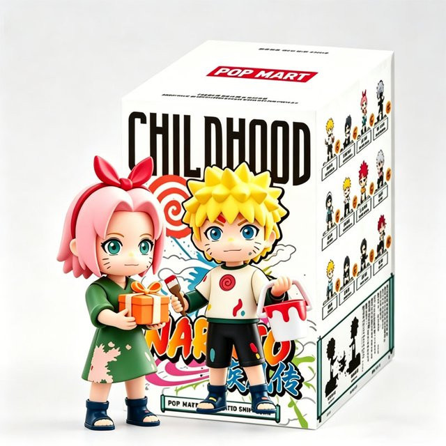 POP MART Naruto Shippuden Mystery Box, Puppe, Blind Box - Bild 1