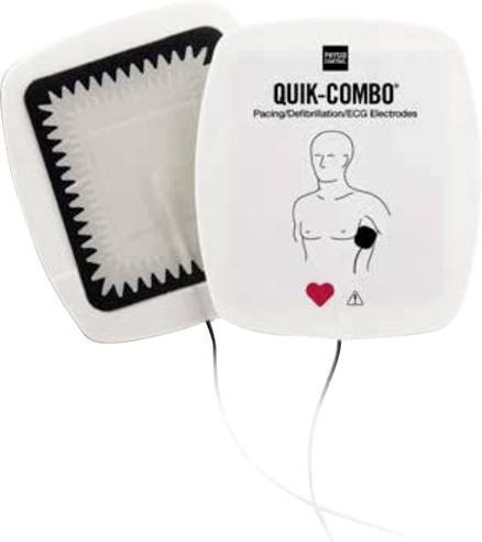 Physio Control QUICK-Combo DEFI-Ersatz-Elektroden in Weiß - Bild 1