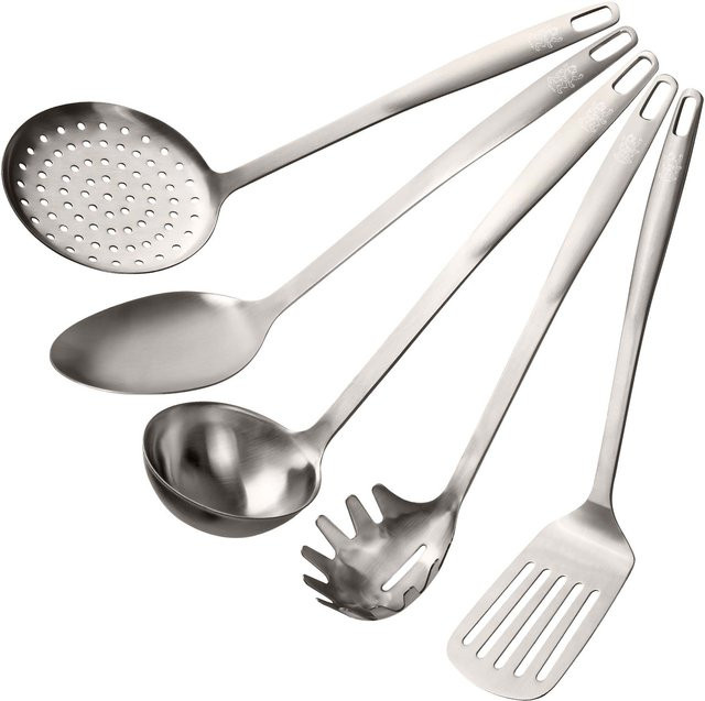 Stanley Rogers Küchenhelfer-Set aus Edelstahl in Silber, 5-teilig - Bild 1