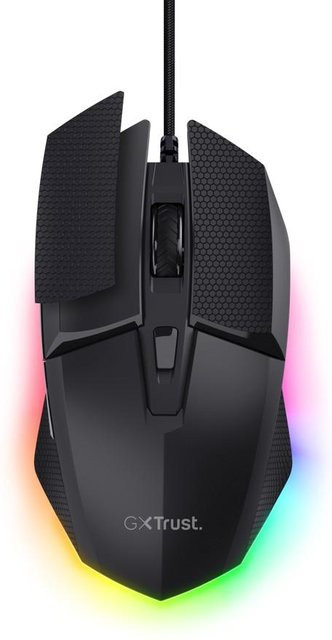 Gaming-Maus Trust GXT 121 FELOX+ mit Beleuchtung in Schwarz - Bild 1