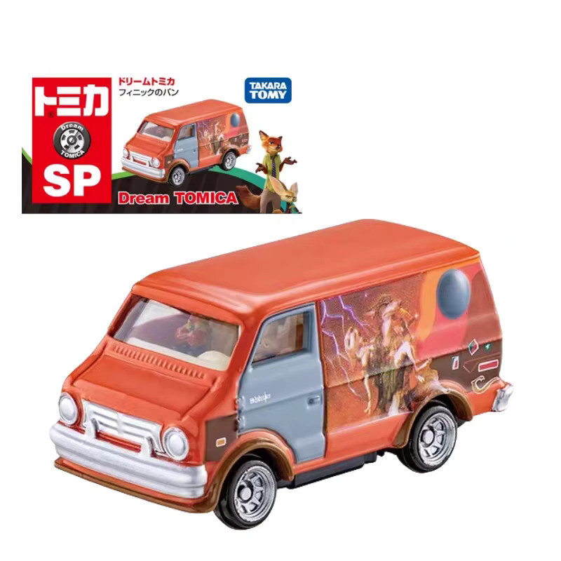 TAKARA TOMY Disney Zootopia 2 Nick's Van, Spielzeugautomodell aus Legierung - Bild 3