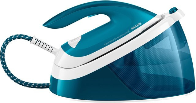 Philips PerfectCare Compact Essential GC6840/20 Dampfbügelstation in Blau und Weiß - Bild 1