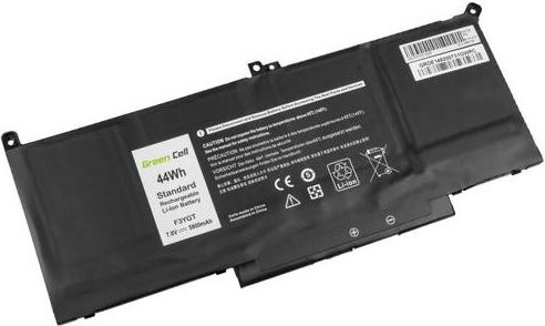 Green Cell Notebook-Akku F3YGT für Dell, Li-Ion Pack, 7.6V, 5800 mAh, Schwarz - Bild 1
