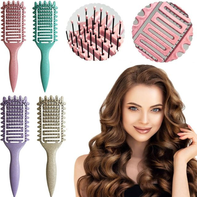 3-in-1 Styling-Bürste zur Lockendefinition und zum Entwirren - Bild 1