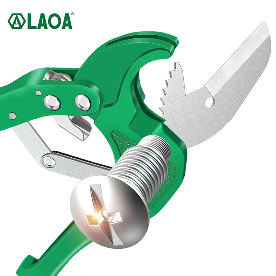 LAOA Rohrschneider 42mm aus Aluminiumlegierung in Grün mit Ratschenmechanismus und 5CR13 Klinge für Kupfer- und PVC-Rohre - Bild 3