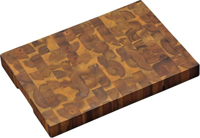 Kesper Tranchierbrett aus Akazie Holz in Braun mit Griff, Rechteckig, B/H/L: 30 x 4 x 42 cm - Bild 1