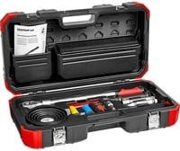 Gedore red Rad-Montageset 11-teilig mit Drehmomentschlüssel 1/2" aus Chrom-Molybdänstahl im Kunststoffkoffer R68903011 - Bild 2