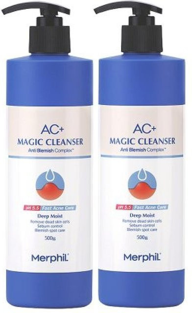 Merphil Back Dry Magic Cleanser Körperwaschmittel, 2 x 500g, mit Salicylsäure - Bild 1