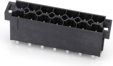 Molex Stiftgehäuse-Platine in Schwarz mit 14 Polen und 10,00 mm Rastermaß - Bild 1