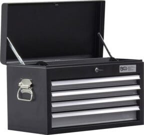 BGS Technic Werkstattwagen-Aufsatz mit 4 leeren Schubladen in Schwarz und Multicolour - Bild 1