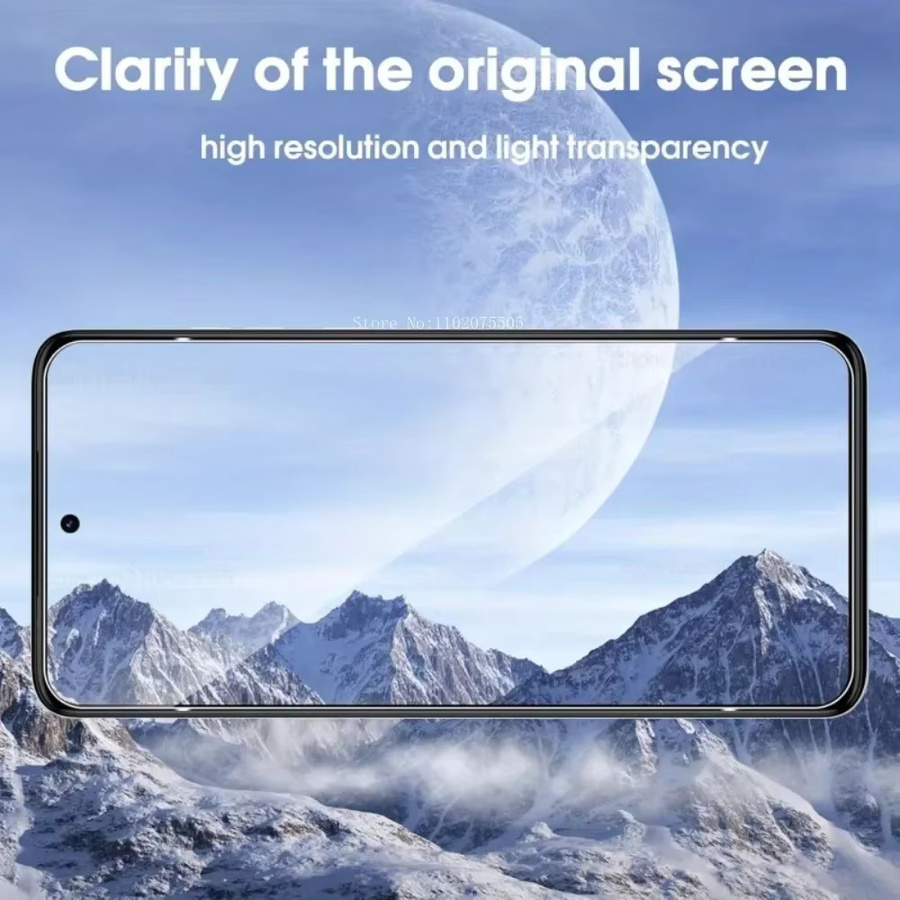 Samsung Displayschutzfolie aus gehärtetem Glas mit Staubeliminierung für S25 EDGE Ultra, S24 FE, S23, S22 und S21 Plus, transparent - Bild 3