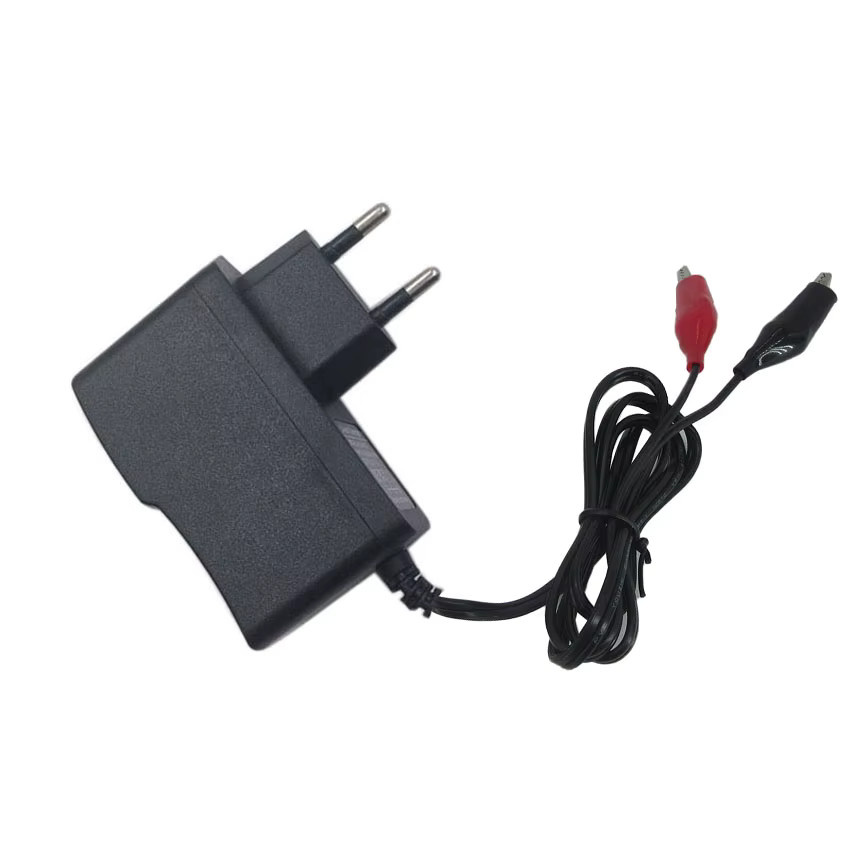 BAYADOU LiFePO4 Ladegerät 3,65 V 2A für 1S 3,2 V 3,3 V Eisenphosphat Batterie Zellen, Schwarz, EU Stecker mit Clip - Bild 2