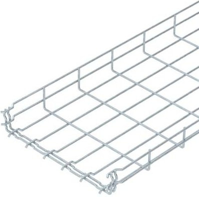 OBO Bettermann Gitterrinne 6001424, Farbe: Silber, L x B x H: 300 x 30 cm x 5,5 cm - Bild 1