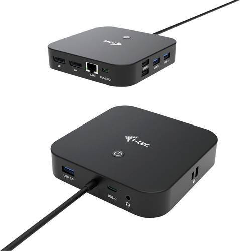 i-tec USB-C Dual Display Docking Station mit 4K UHD, Ethernet/LAN und Thunderbolt Unterstützung in Schwarz - Bild 2