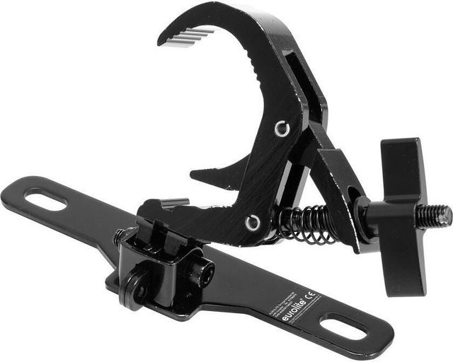 EUROLITE Omega-Bügel 60 mit Klammer, Schwarz, Traglast 30 kg, für 45-50 mm Rohre - Bild 1