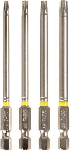 Connex TX-Bitsatz 1/4 Zoll in Silber und Gelb - Bild 1