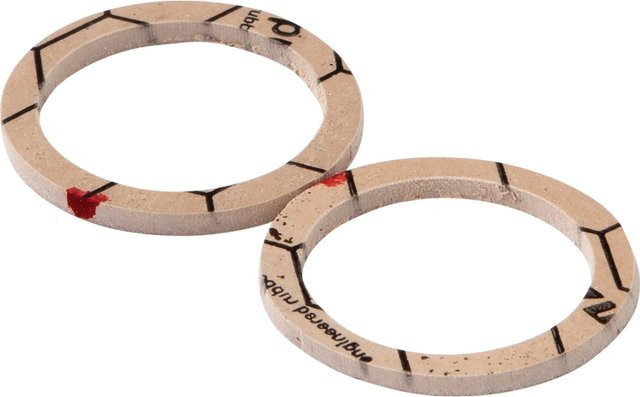 KÖRO Novapress 850-Ring für Gashahn, 1/2 Zoll, 2 Stück, Farbe: beige, B/T/H: 27 x 21 x 2 mm - Bild 1