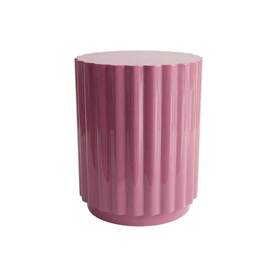 Vente-unique Beistelltisch Limalora Design in Rosa, Metall, B/T/H: 38,5 x 38,5 x 46,5 cm - Bild 2