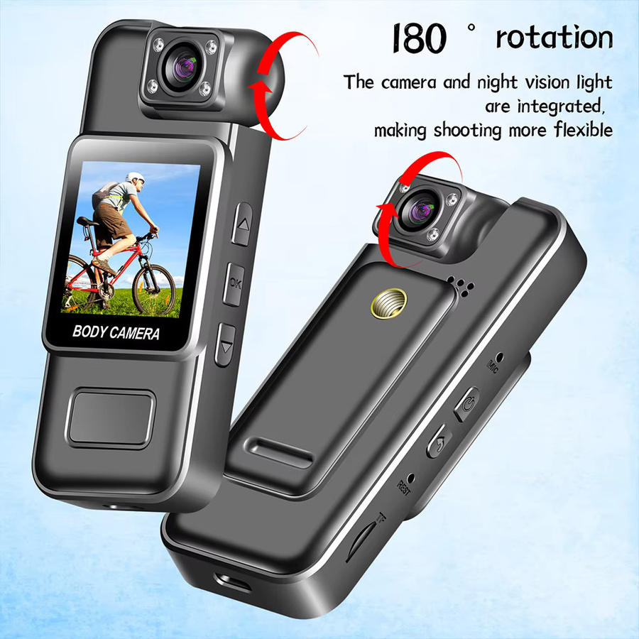 Occkic 4K WiFi Ultra HD Mini-Action-Kamera mit Infrarot-Nachtsicht in Schwarz - Bild 4