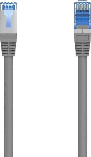 Hama Cat6 Ethernet LAN Netzwerkkabel Grau 15 m - Bild 1