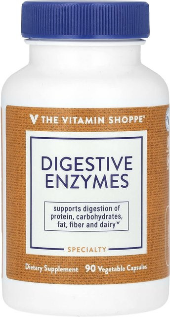 Vitamin Shoppe Verdauungsenzyme, 90 vegetarische Kapseln - Bild 1