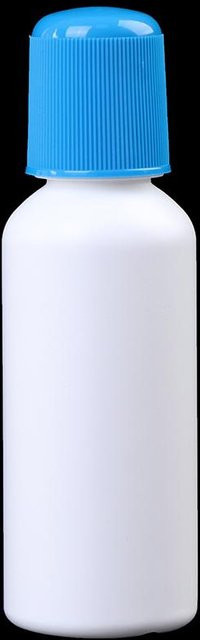 Medizinische Flüssigkeitsflasche mit Schwamm-Applikator, 100 ml, blau - Bild 1
