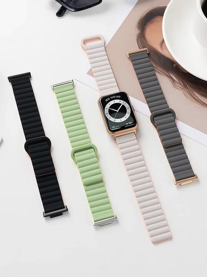 Uhrenarmband Xiaomi, Silikon, Magnetisch - Bild 1