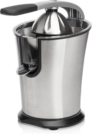 Princess Master Juicer Pro Zitruspresse in Silber-Schwarz mit 300 W Leistung