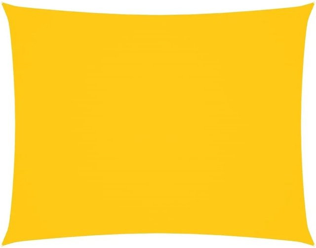 vidaXL Sonnensegel aus PU-beschichtetem Oxford-Gewebe, rechteckig, Gelb, B: 800 cm, T: 600 cm - Bild 1