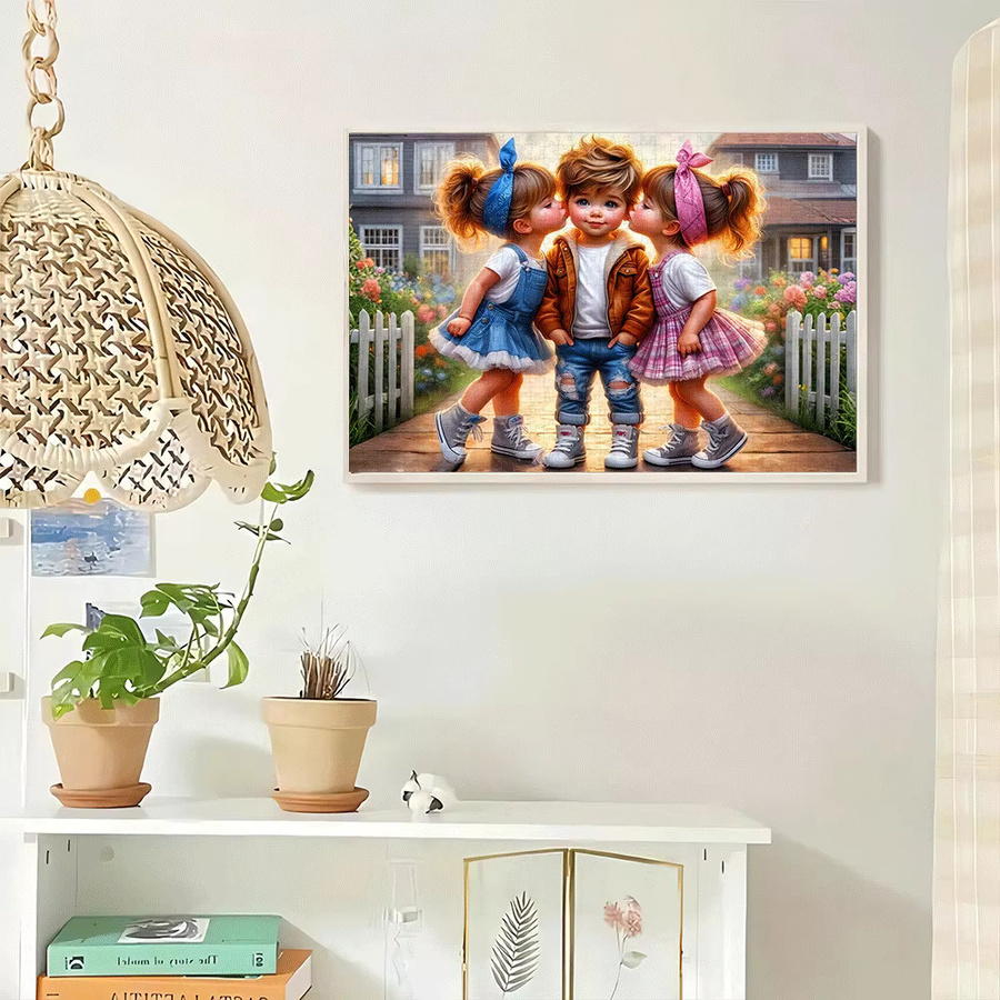 AZNM Spielplatz-Szenen Puzzle, Bunt / Mehrfarbig, 1000 Teile - Bild 2