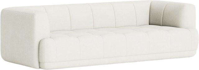 HAY Quilton 3-Sitzer Sofa mit gesteppter Polsterung und Schaumstofffüllung - Bild 1