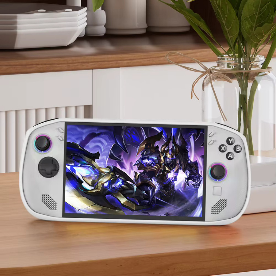 Stoßfeste TPU-Schutzhülle für Lenovo Legion Go S Handheld in Weiß - Bild 3