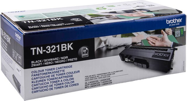 Brother Toner TN-321BK Schwarz für Laserdrucker mit einer Kapazität von 2.500 Seiten - Bild 3