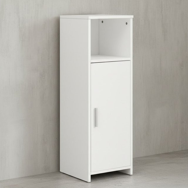 KADIMA DESIGN Badschrank aus Melaminharz und Spanplatte, B/T/H: 30 x 30 x 96 cm - Bild 1