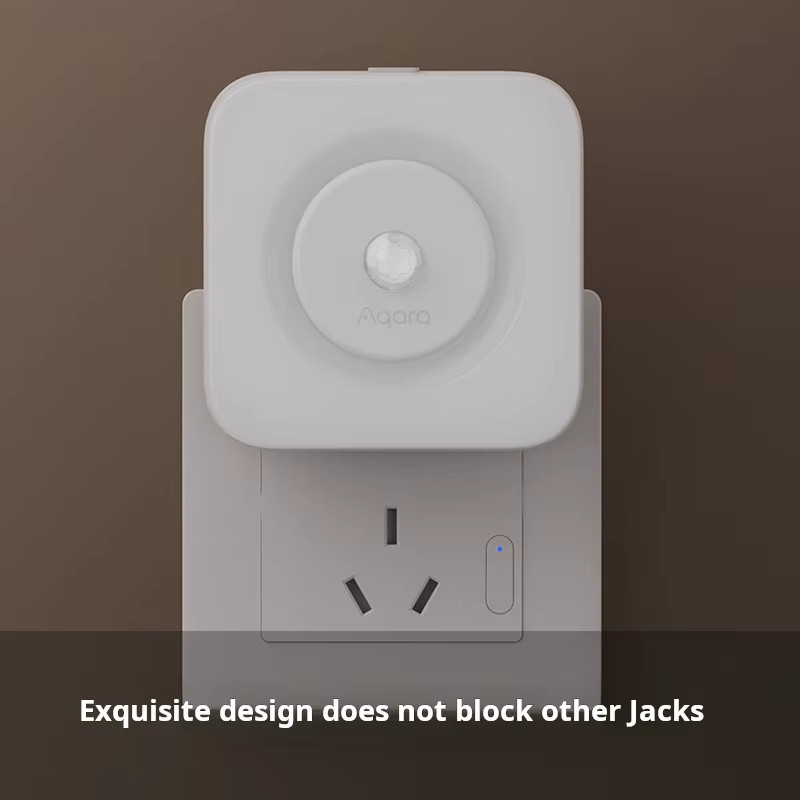 Aqara LED Nachtlicht Plug-in Version mit Bewegungssensor, Warmweiß 3200K, Weiß - Bild 3