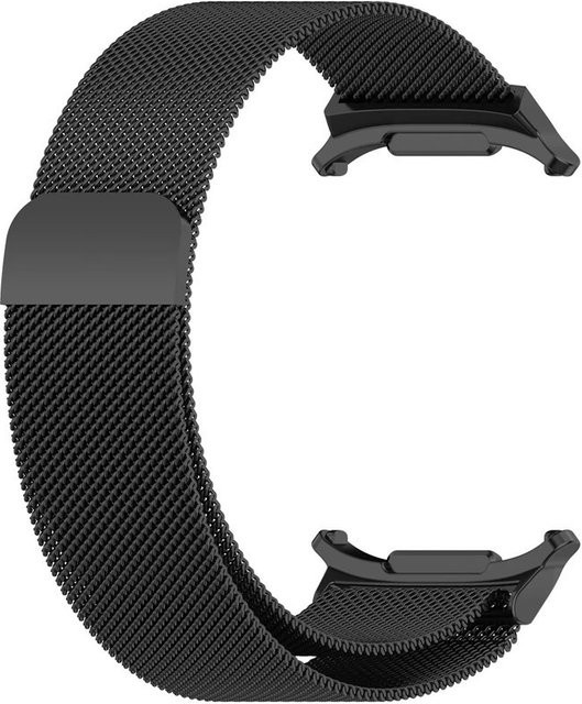 Uhrenarmband Mailänder Schlaufen, Edelstahl, Silber, Unisex - Bild 1