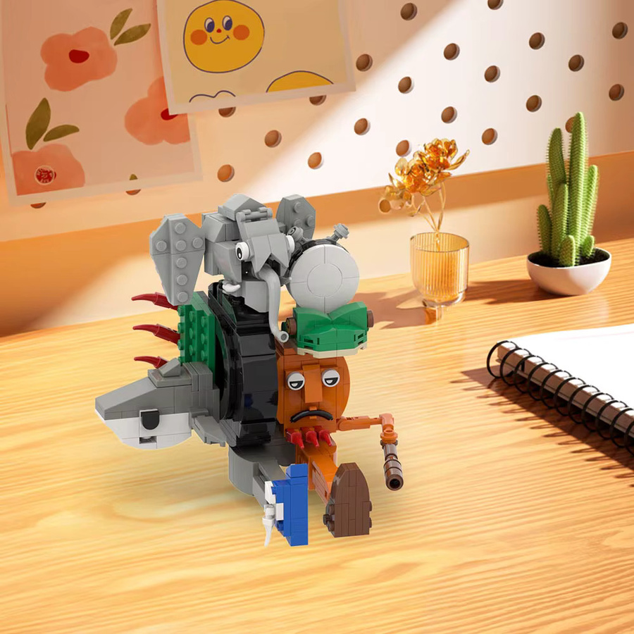 SharkBricks Monster Fusion Edition Bausteine Tiere Mehrfarbig - Bild 4
