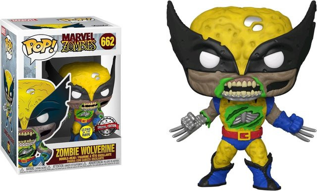 Funko Marvel Zombies Wolverine Glows in the Dark, Einzelfigur - Bild 1
